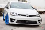 Volkswagen Golf R on Vossen Wheels (LC-105T) 2017 года
